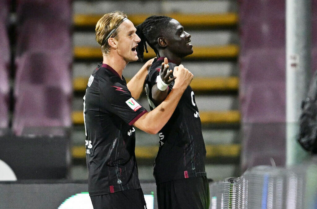 Salernitana, riscatto in coppa: a segno i nuovi acquisti. Cronaca e voti