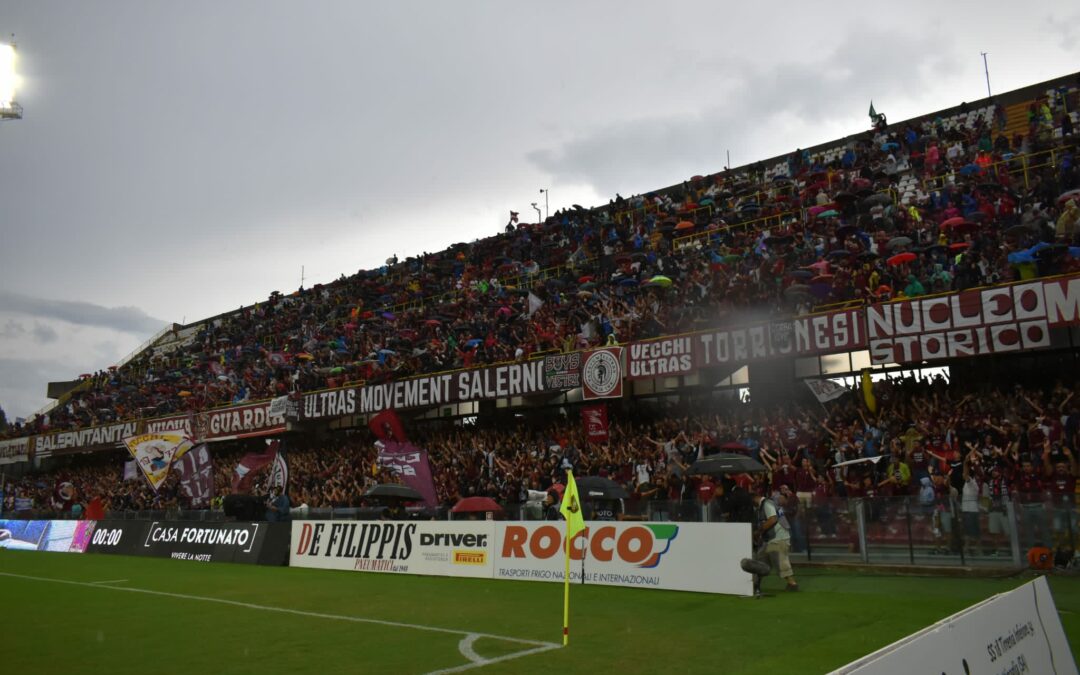 Salernitana-Cavese, rischio restrizioni anche per i locali: i dettagli