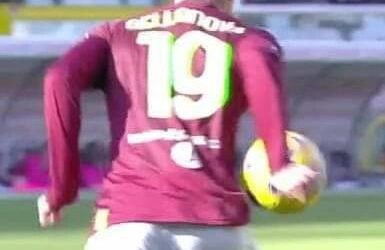 Falli di mano in area? E’ rigore per tutti…tranne che per la Salernitana