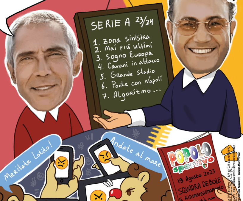 Quella parte di stampa e ambiente che sta già fornendo alibi alla società…