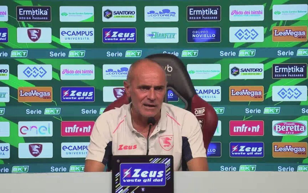 Martusciello salva la panchina: “Buon pari e buona reazione. Gara al di sotto delle nostre qualità”