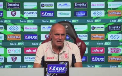 Martusciello: “Non cambio modulo e 8 punti sono tanti. Anche Maggiore out per infortunio…ancora una volta”