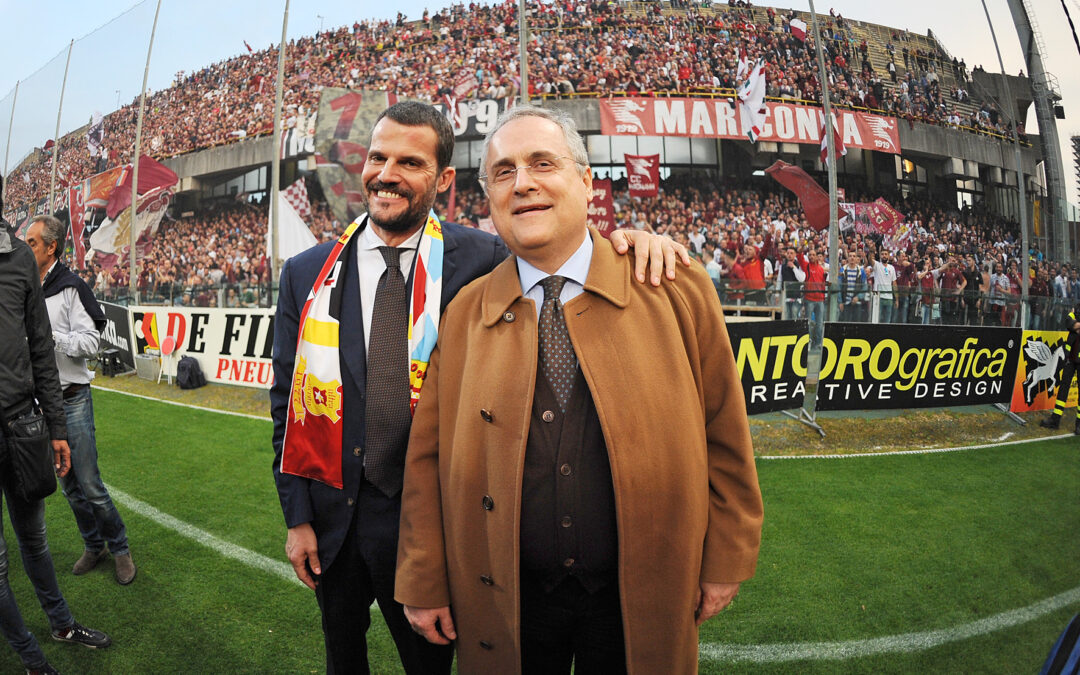 Lotito: “Unico in Italia ad aver portato in A una squadra ripartita dall’Eccellenza”