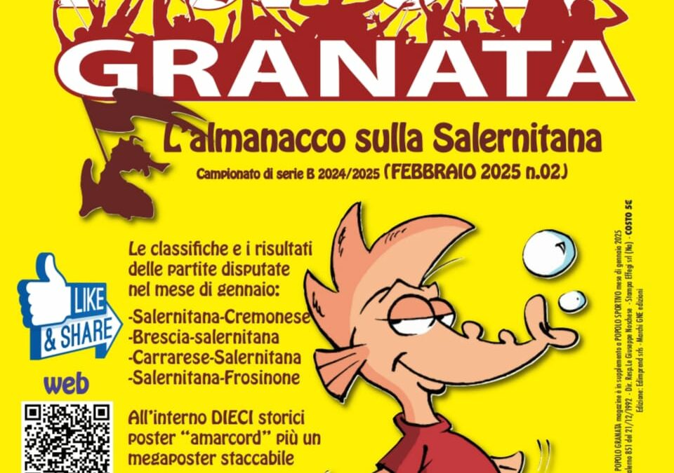 Distribuzione magazine e adesioni almanacco Popolo Granata: grande successo all’Arechi