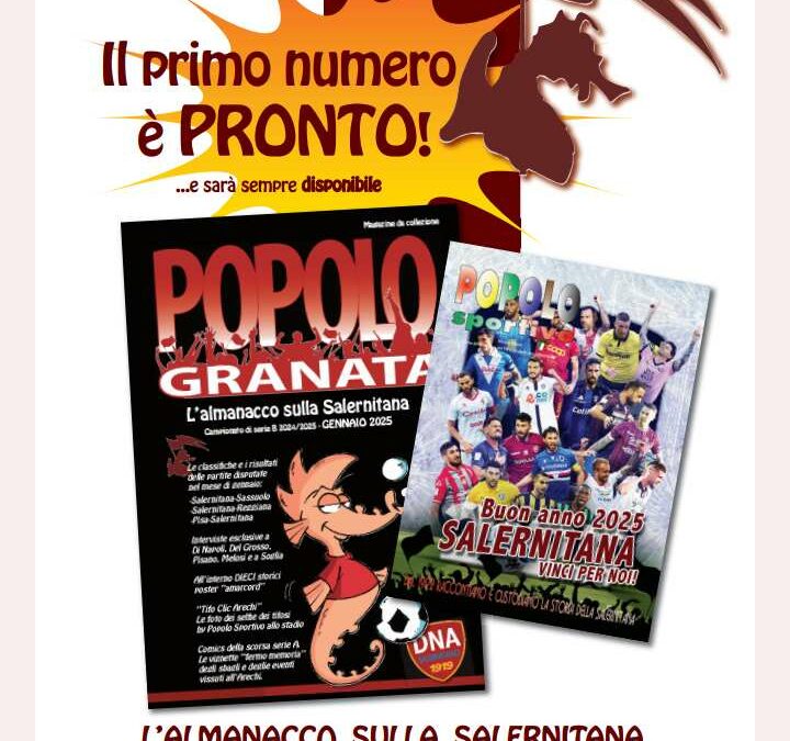 Nasce il primo almanacco sulla storia della Salernitana: interviste esclusive, foto d’epoca, focus curva Sud e tante sorprese